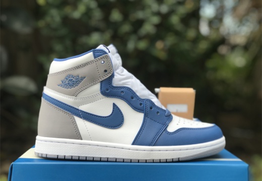 Air Jordan 1 High OG True Blue DZ5485-410 40.5-47.5
